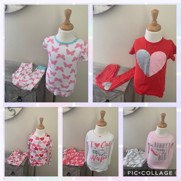 carters girls pajamas